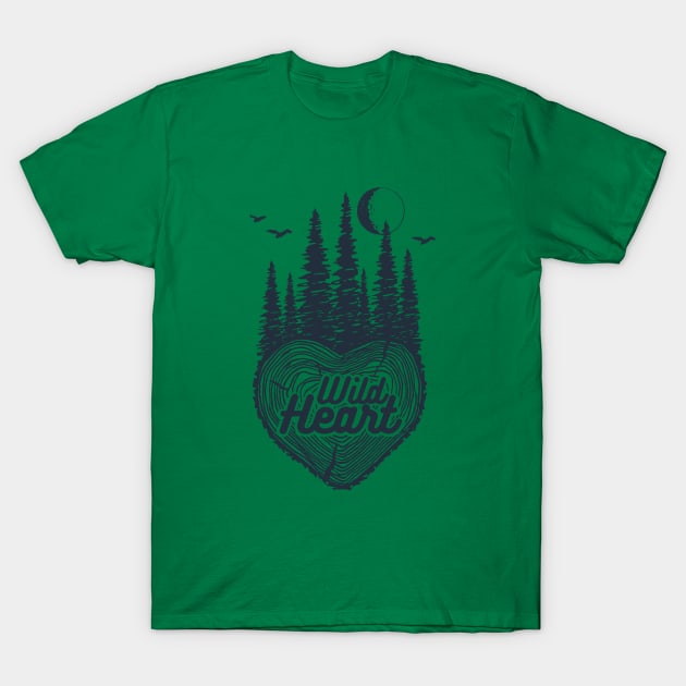 Wild At Heart T-Shirt by Okanagan Outpost